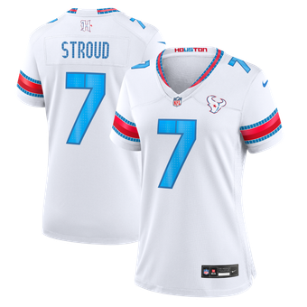 Women's Nike C.J. Stroud White Houston Texans 2026 Rivalries Collection Game Jersey
