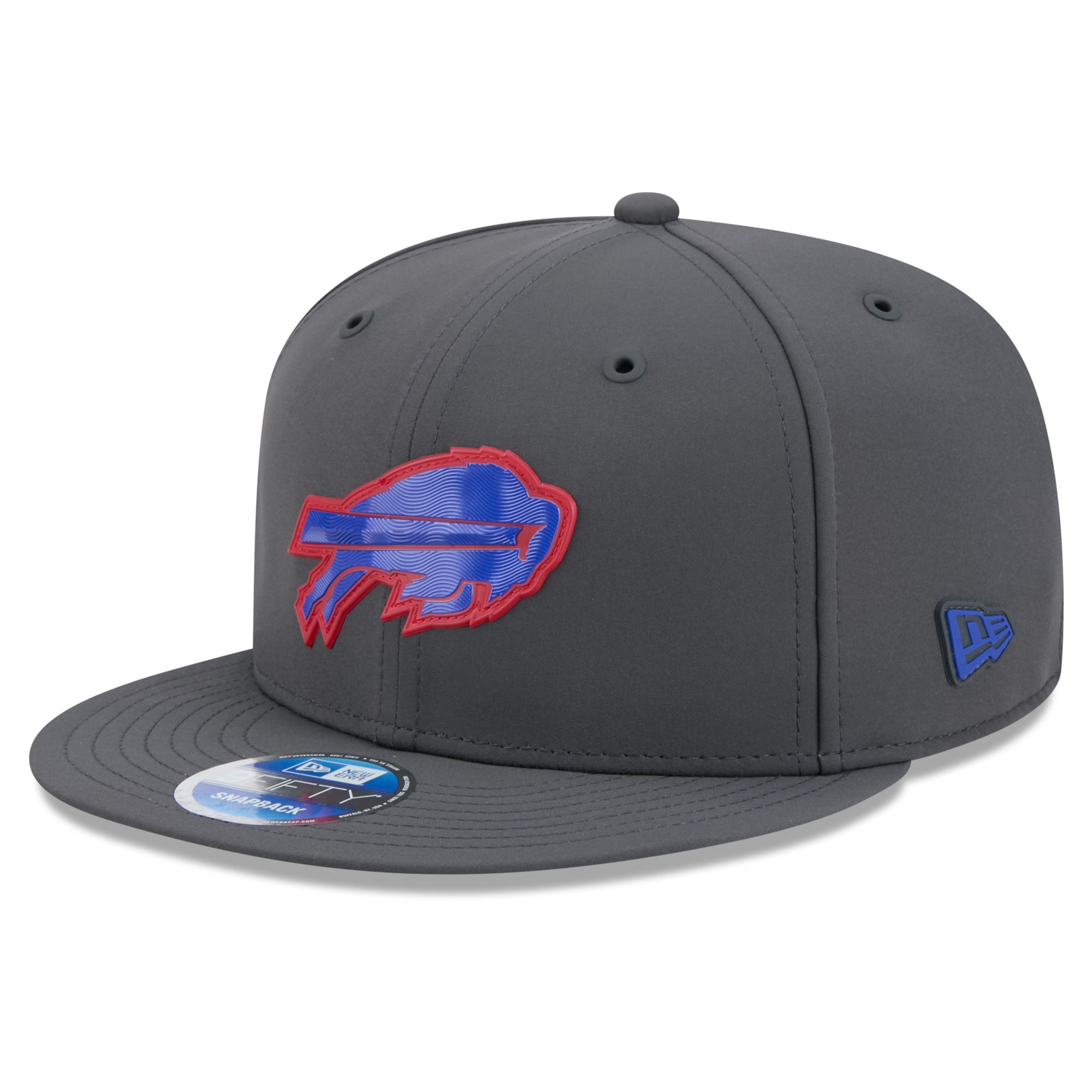 Men's New Era Charcoal Buffalo Bills 2026 Sideline Cold Weather  9FIFTY Snapback Hat
