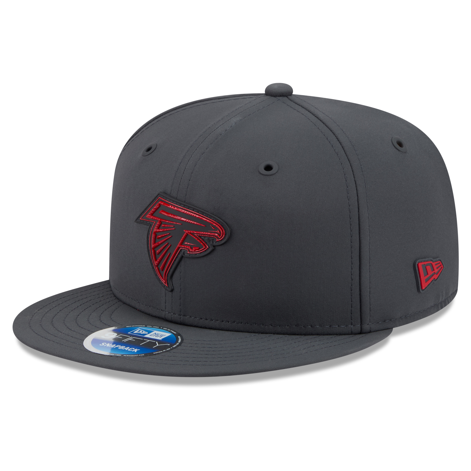 Men's New Era Charcoal Atlanta Falcons 2026 Sideline Cold Weather  9FIFTY Snapback Hat