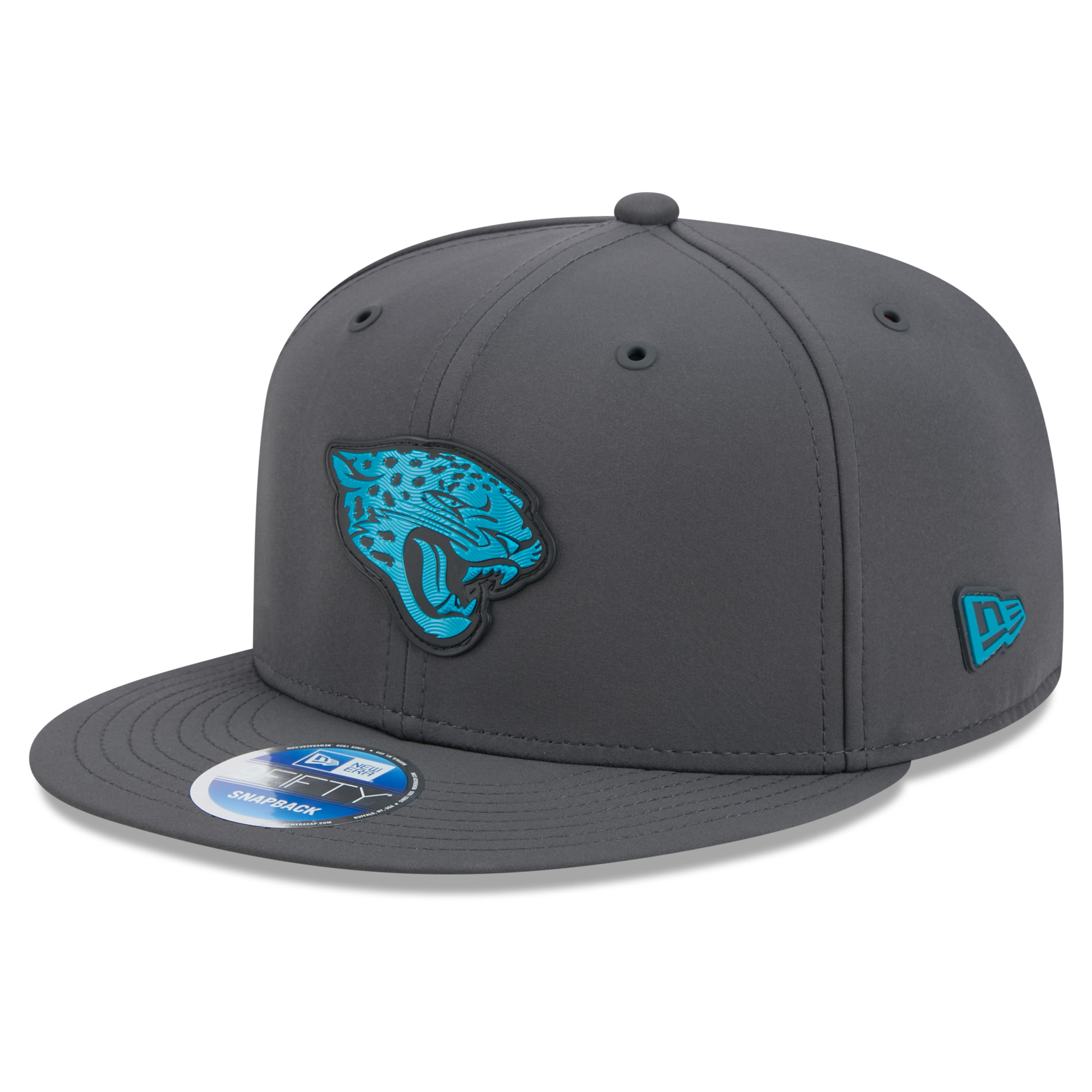 Men's New Era Charcoal Jacksonville Jaguars 2026 Sideline Cold Weather 9FIFTY Snapback Hat