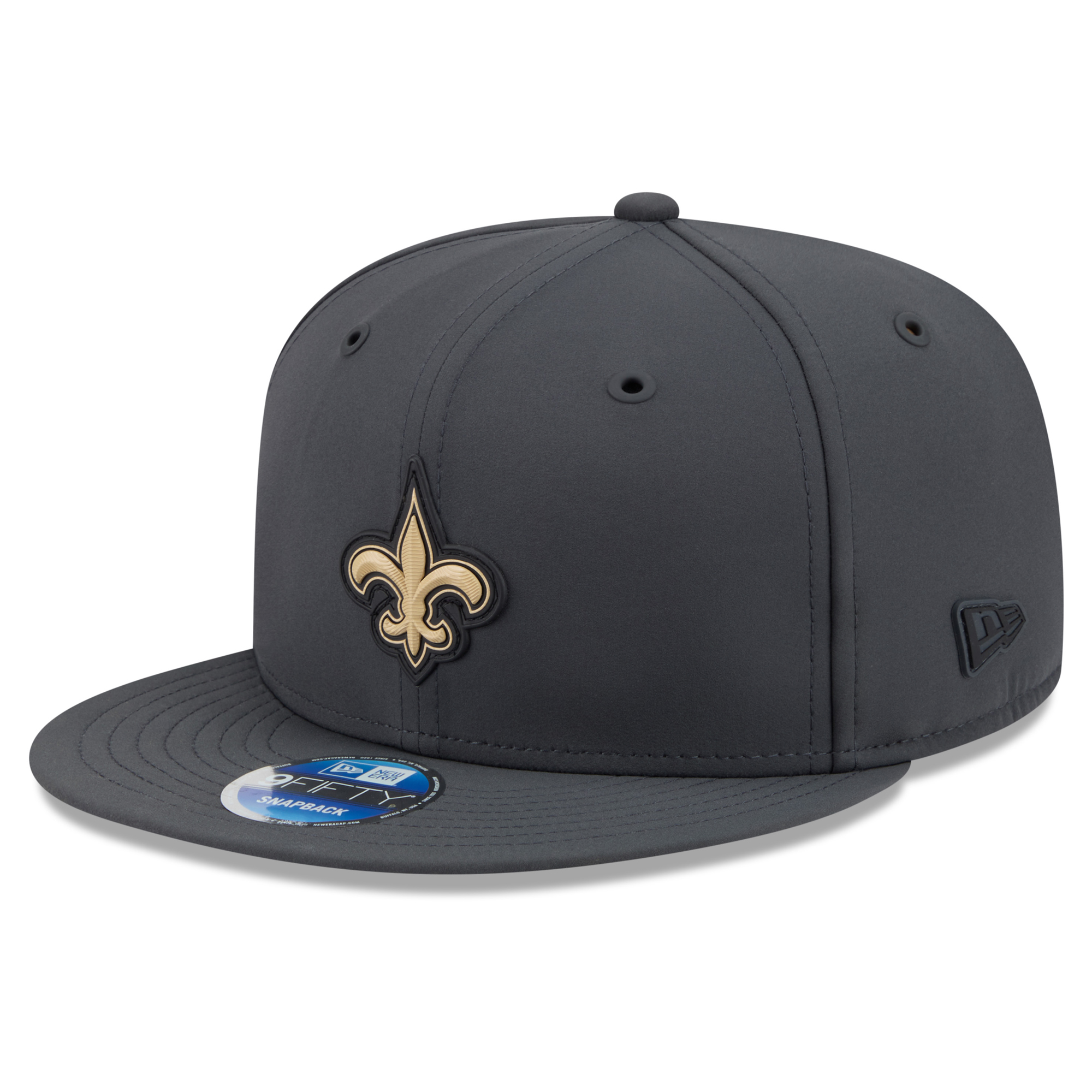 Men's New Era Charcoal New Orleans Saints 2026 Sideline Cold Weather  9FIFTY Snapback Hat