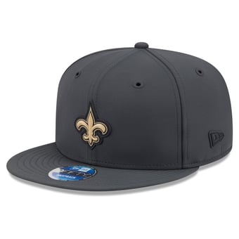 Men's New Era Charcoal New Orleans Saints 2026 Sideline Cold Weather  9FIFTY Snapback Hat
