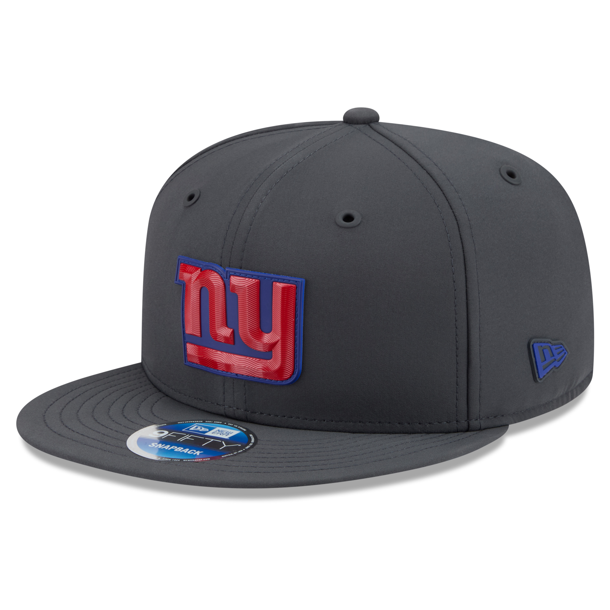 Men's New Era Charcoal New York Giants 2026 Sideline Cold Weather  9FIFTY Snapback Hat