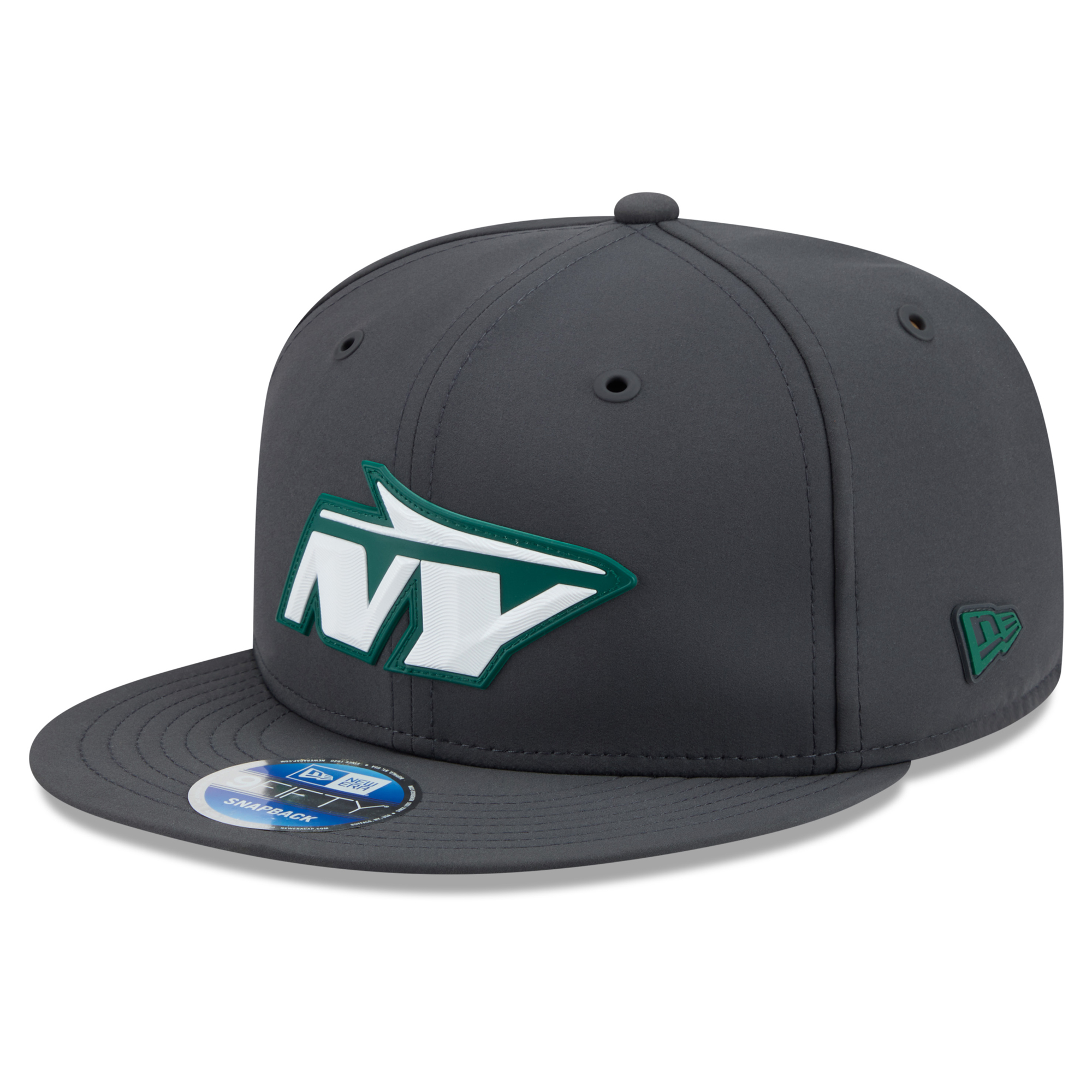 Men's New Era Charcoal New York Jets 2026 Sideline Cold Weather  9FIFTY Snapback Hat