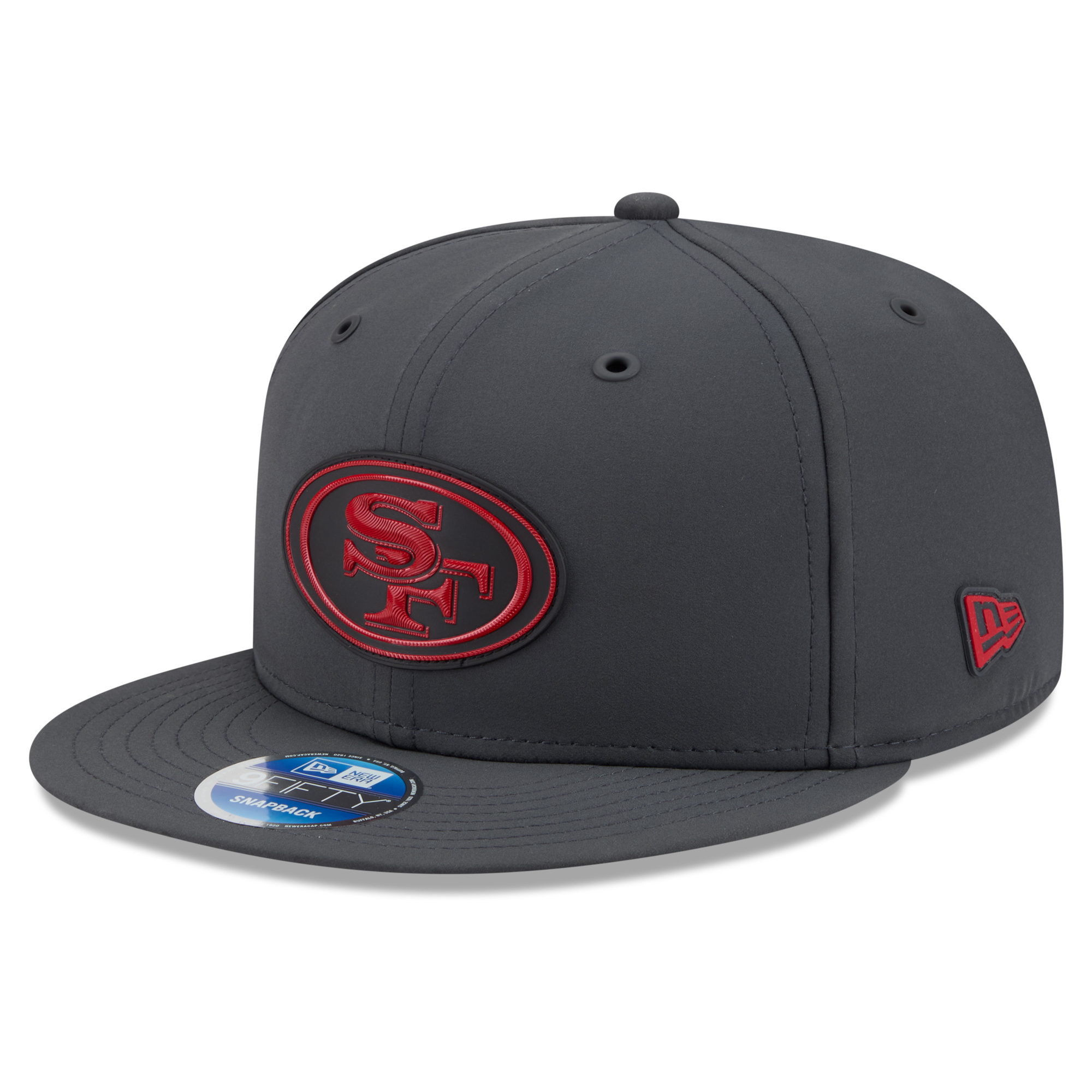 Men's New Era Charcoal San Francisco 49ers 2026 Sideline Cold Weather  9FIFTY Snapback Hat