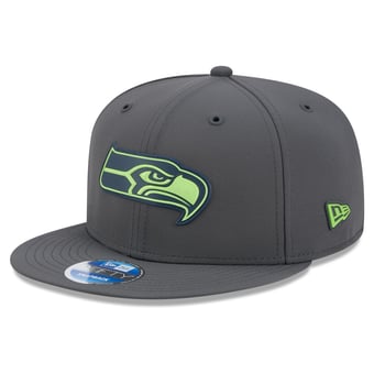 Men's New Era Charcoal Seattle Seahawks 2026 Sideline Cold Weather  9FIFTY Snapback Hat