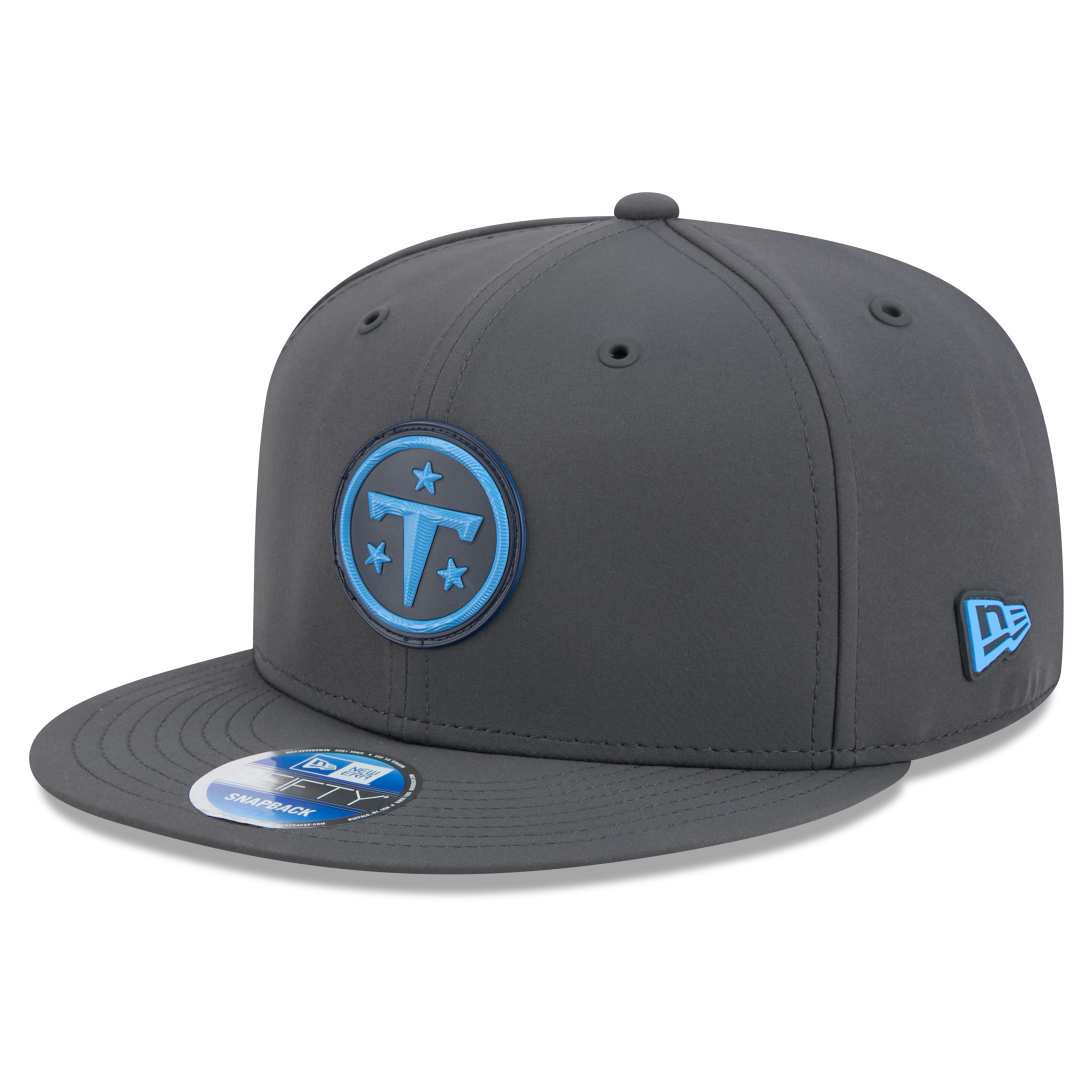 Men's New Era Charcoal Tennessee Titans 2026 Sideline Cold Weather  9FIFTY Snapback Hat