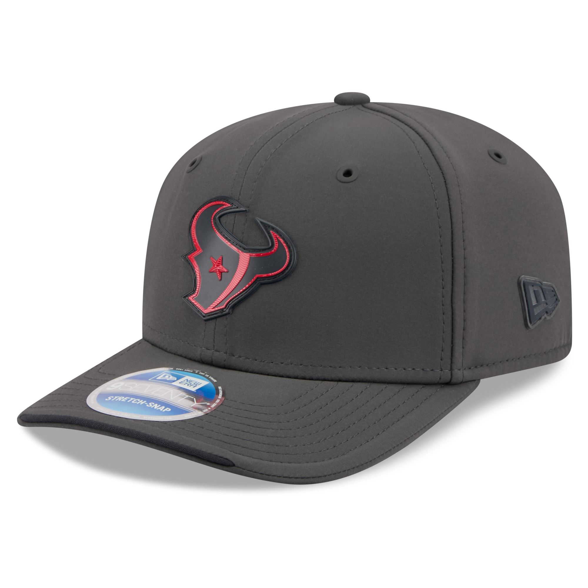 Men's New Era Charcoal Houston Texans 2026 Sideline Cold Weather  9SEVENTY Adjustable Hat