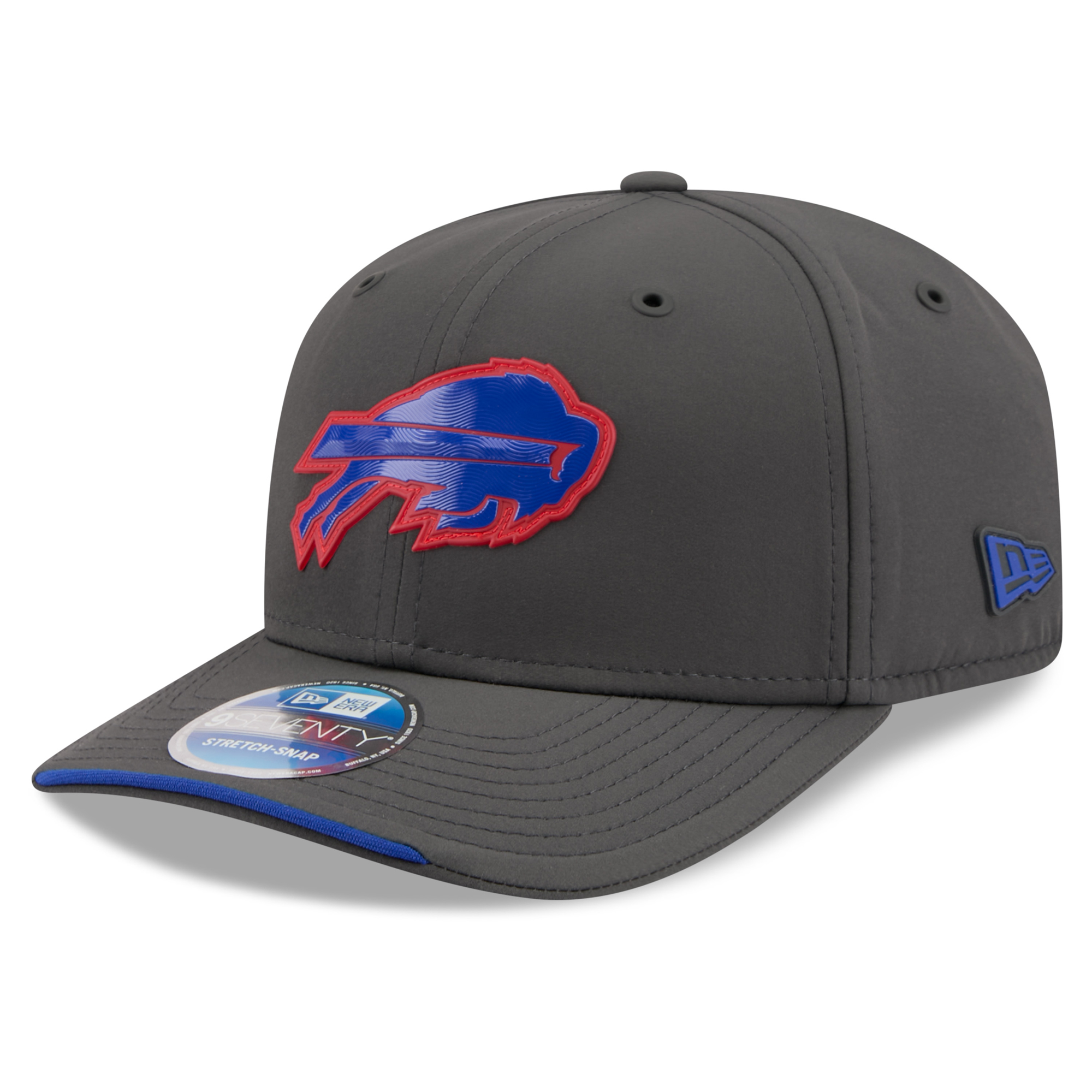 Men's New Era Charcoal Buffalo Bills 2026 Sideline Cold Weather  9SEVENTY Adjustable Hat