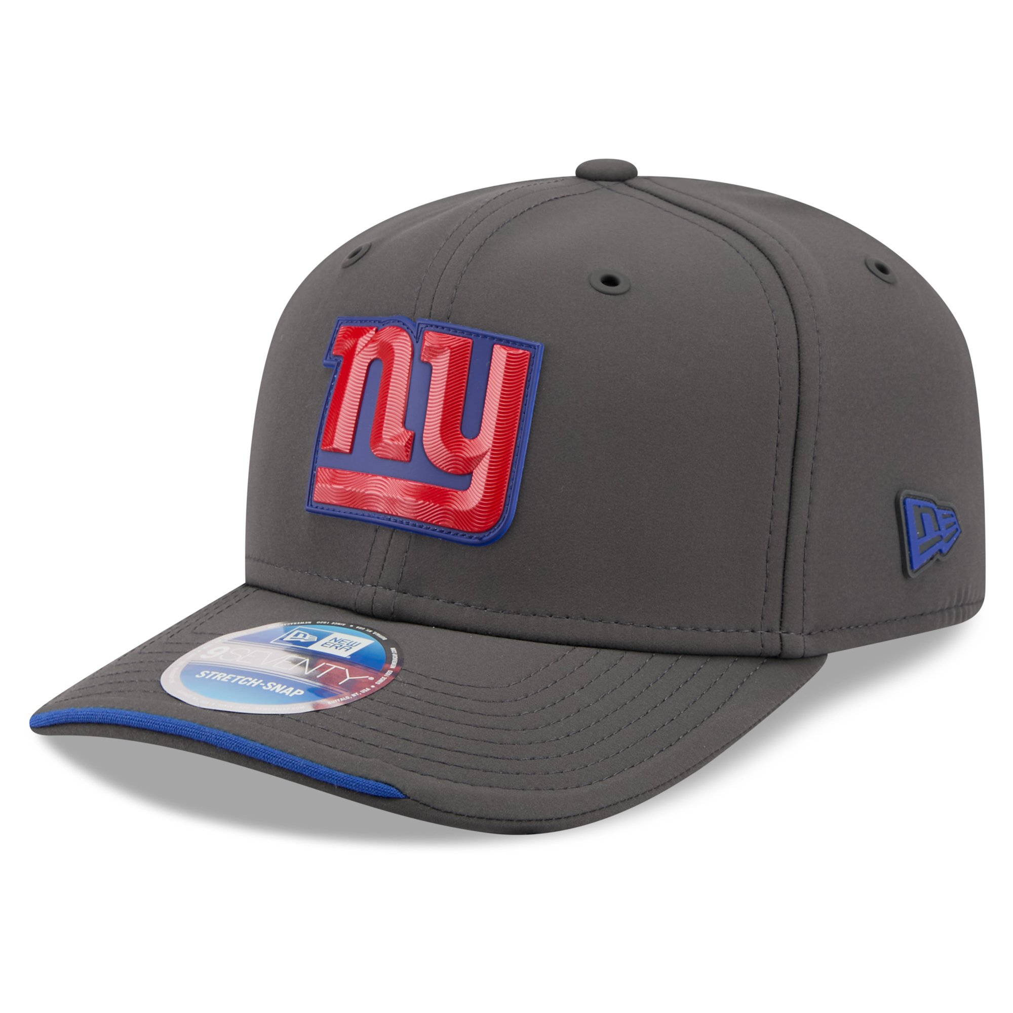 Men's New Era Charcoal New York Giants 2026 Sideline Cold Weather  9SEVENTY Adjustable Hat