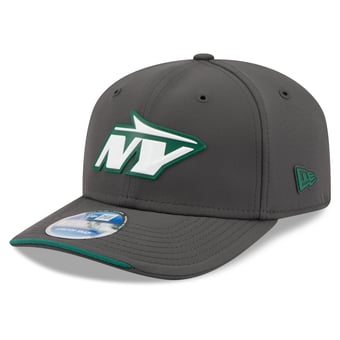 Men's New Era Charcoal New York Jets 2026 Sideline Cold Weather  9SEVENTY Adjustable Hat