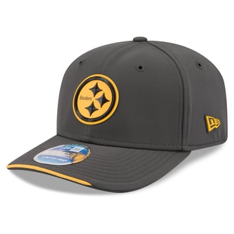 Men's New Era Charcoal Pittsburgh Steelers 2026 Sideline Cold Weather  9SEVENTY Adjustable Hat