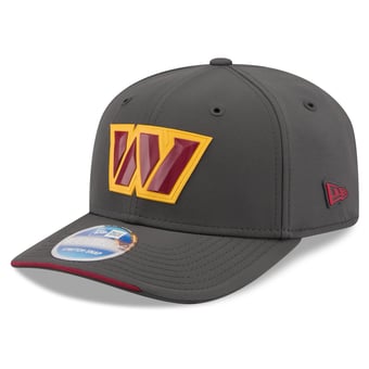 Men's New Era Charcoal Washington Commanders 2026 Sideline Cold Weather  9SEVENTY Adjustable Hat