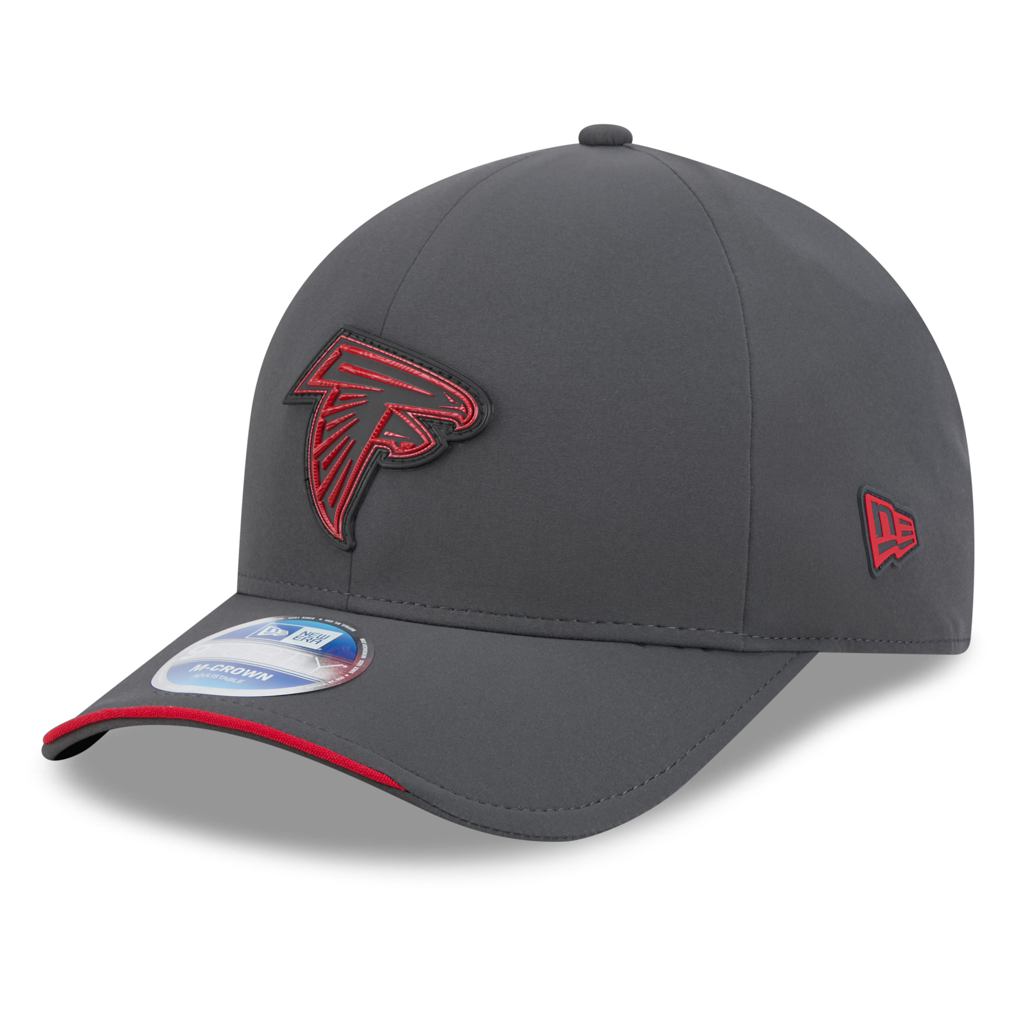Men's New Era Charcoal Atlanta Falcons 2026 Sideline Cold Weather  9FORTY M-Crown Adjustable Hat