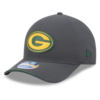 Men's New Era Charcoal Green Bay Packers 2026 Sideline Cold Weather  9FORTY M-Crown Adjustable Hat