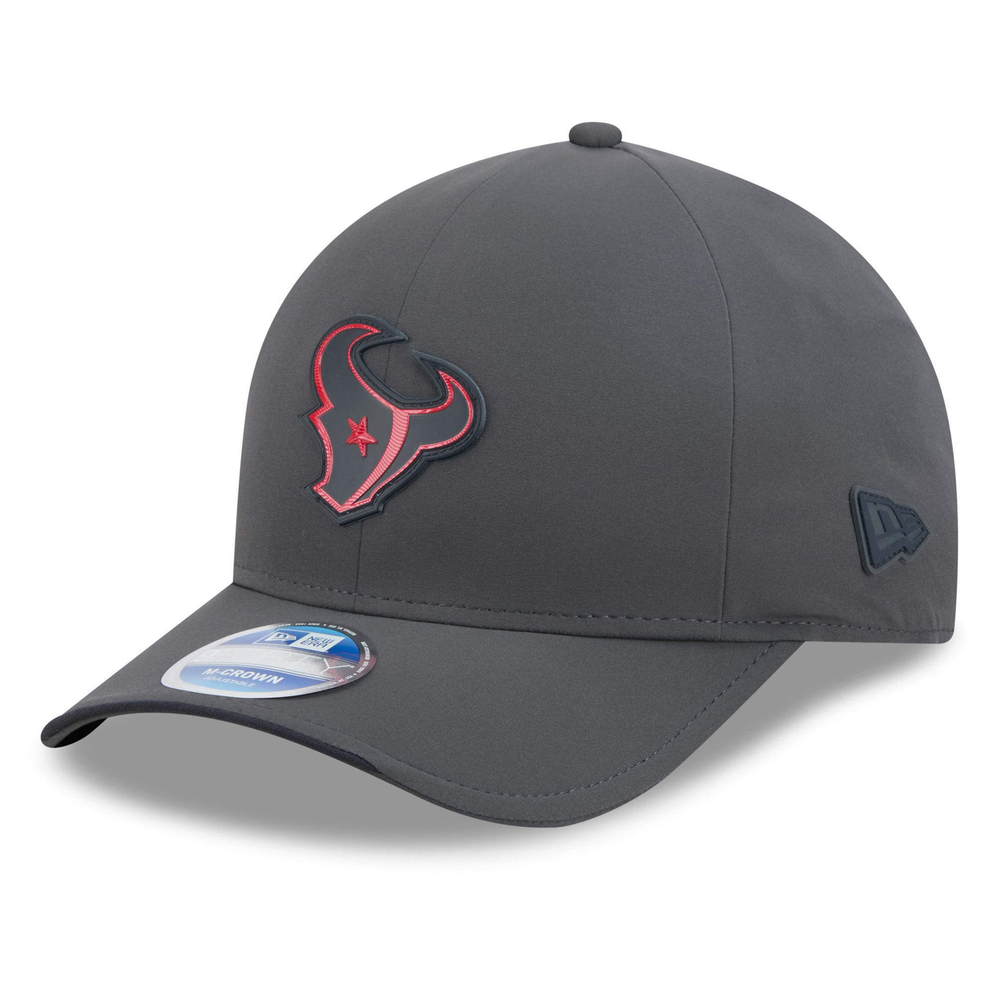 Men's New Era Charcoal Houston Texans 2026 Sideline Cold Weather 9FORTY M-Crown Adjustable Hat