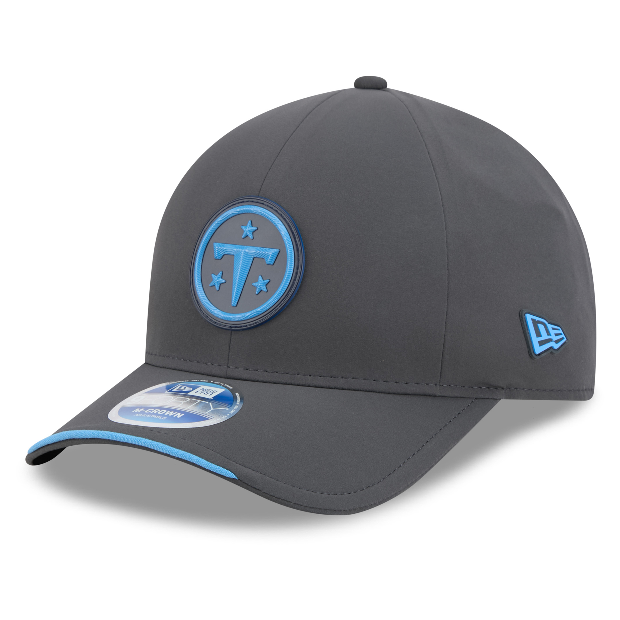 Men's New Era Charcoal Tennessee Titans 2026 Sideline Cold Weather  9FORTY M-Crown Adjustable Hat