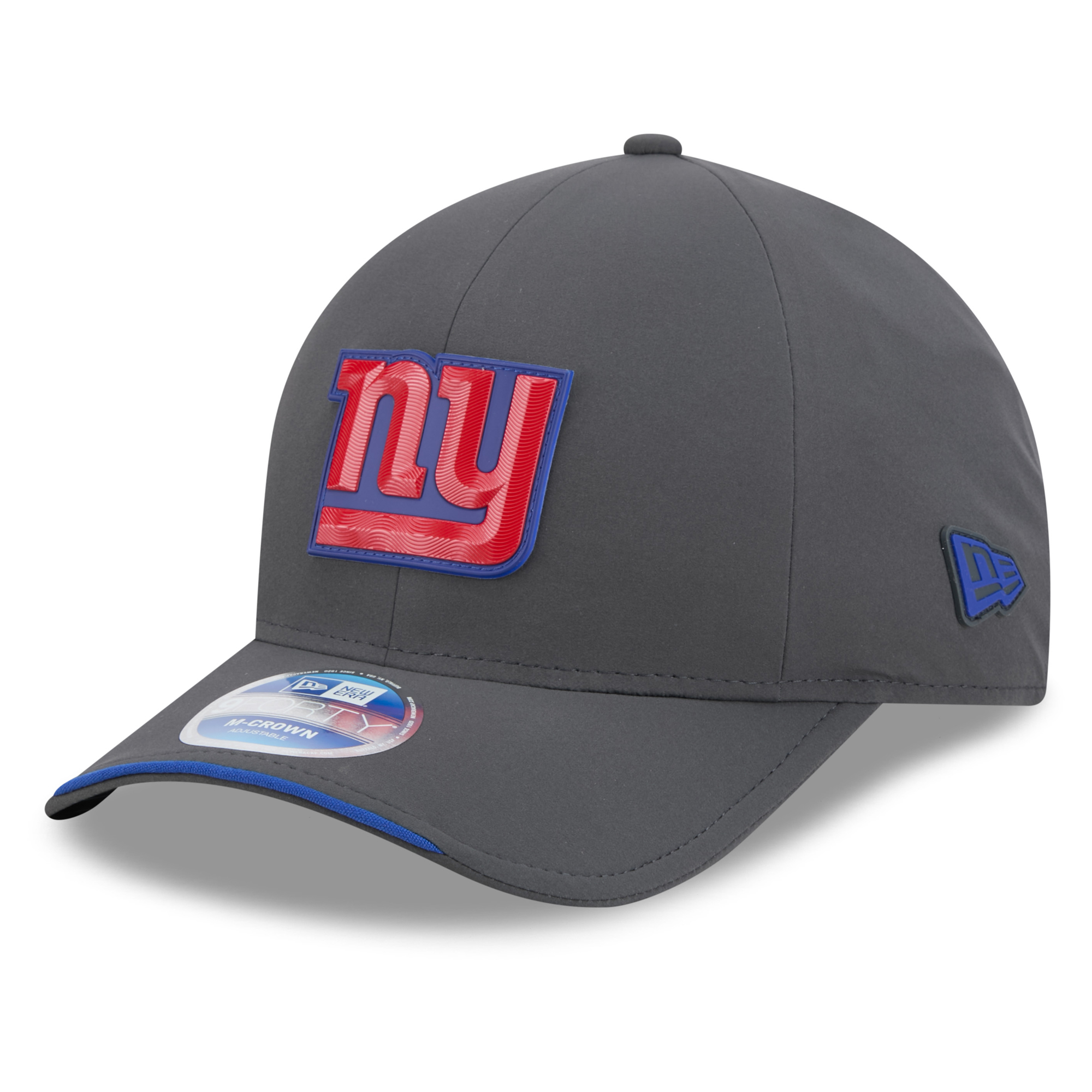 Men's New Era Charcoal New York Giants 2026 Sideline Cold Weather  9FORTY M-Crown Adjustable Hat