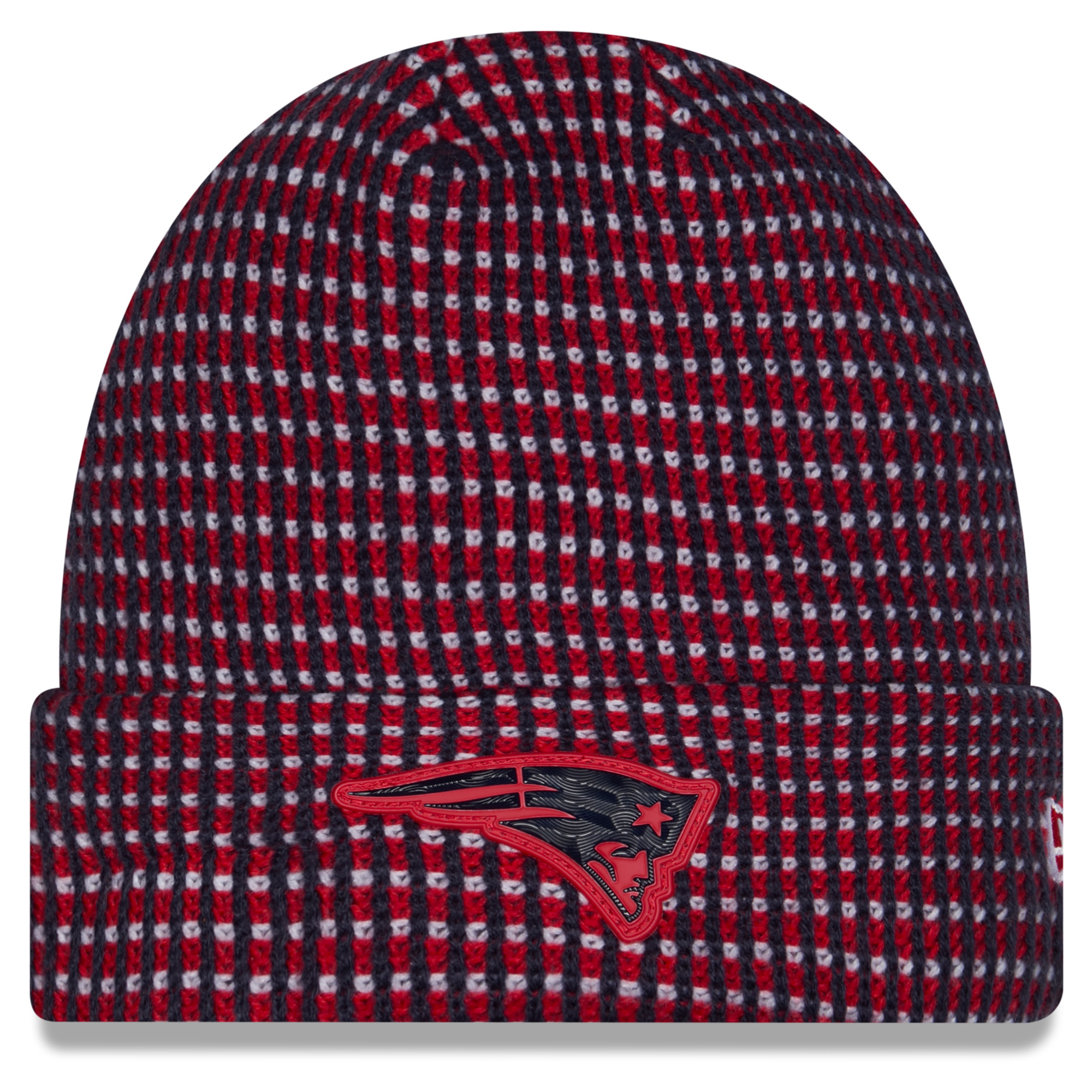 Men's New Era New England Patriots 2026 Sideline Cold Weather Cuffed Knit Hat