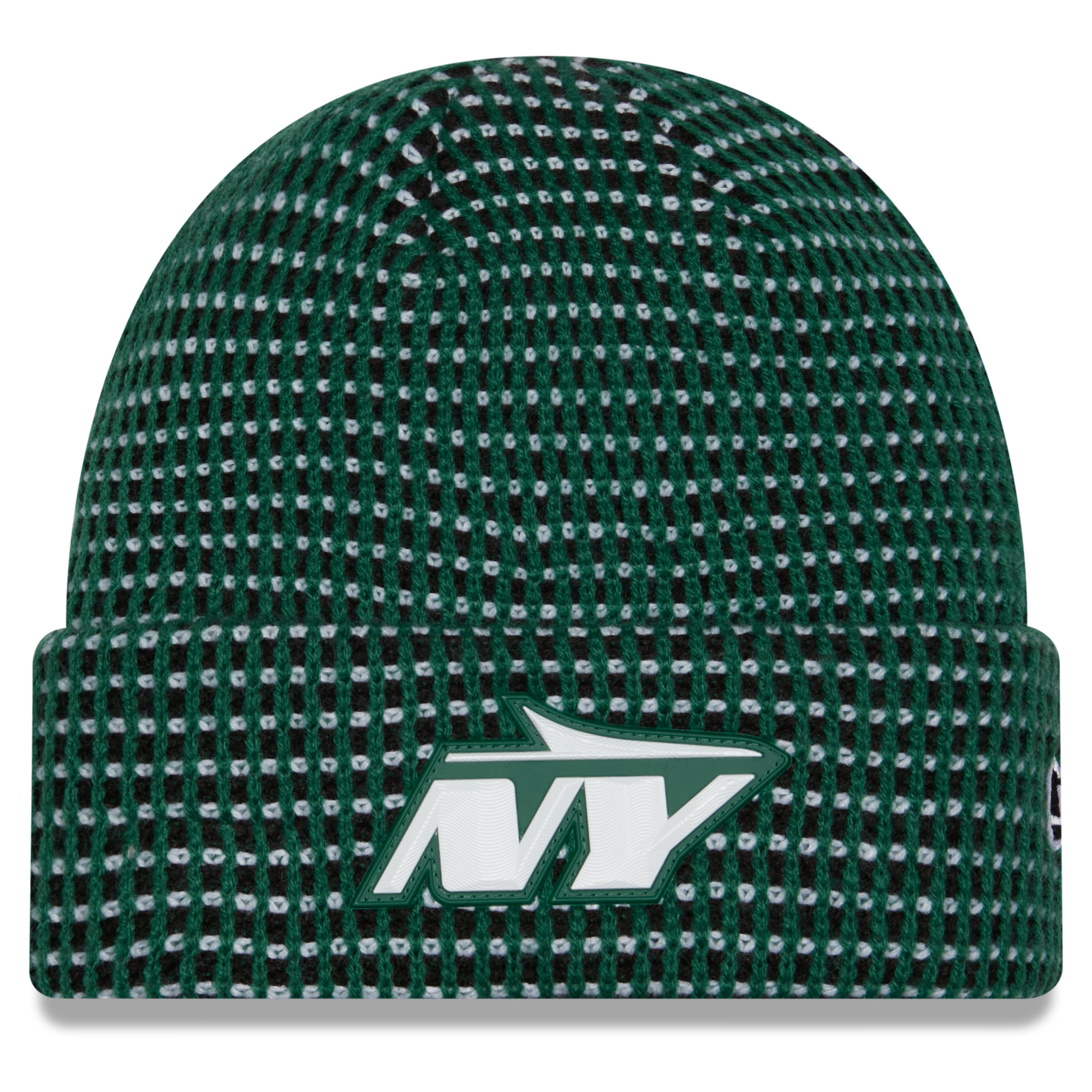 Men's New Era Green New York Jets 2026 Sideline Cold Weather  Cuffed Knit Hat
