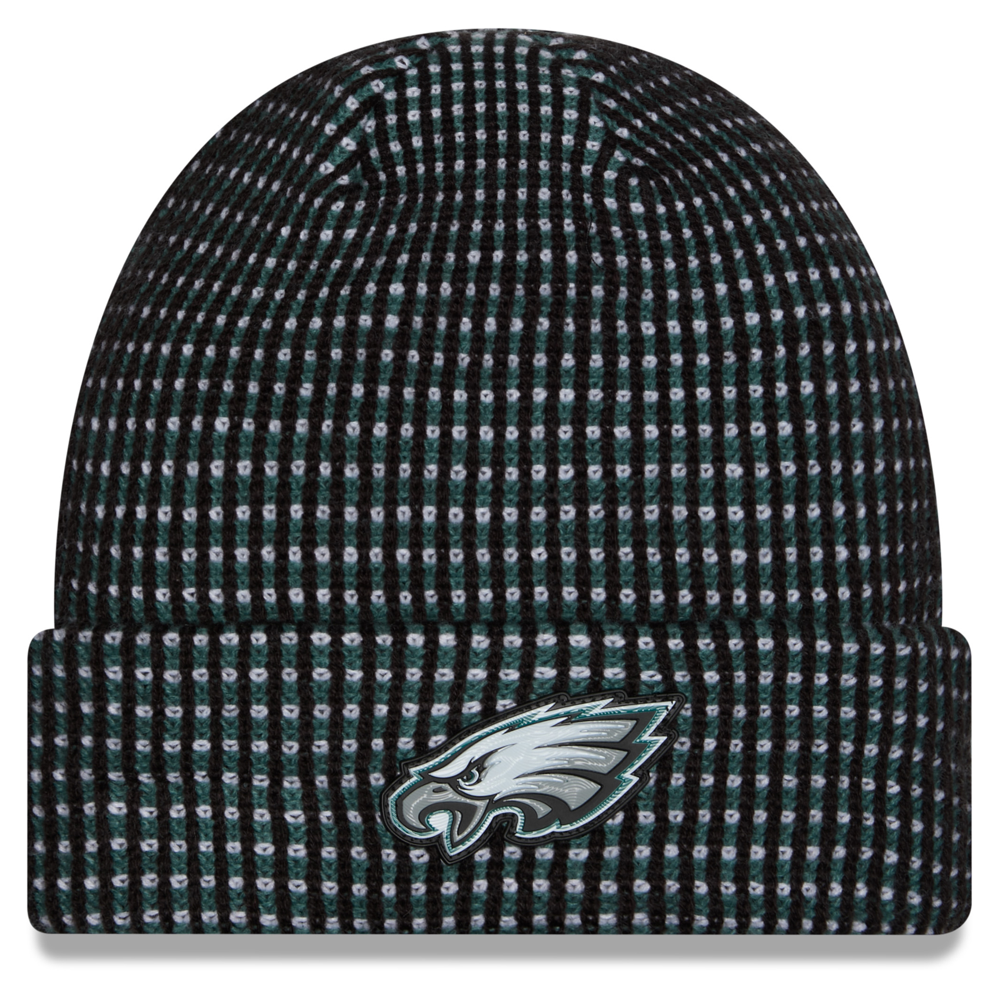 New Era Men's Black Philadelphia Eagles 2026 Sideline Cold Weather Cuffed Knit Hat - Black