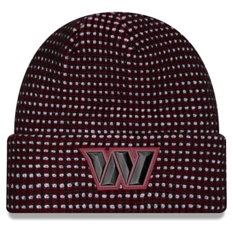 Men's New Era Washington Commanders 2026 Sideline Cold Weather Cuffed Knit Hat