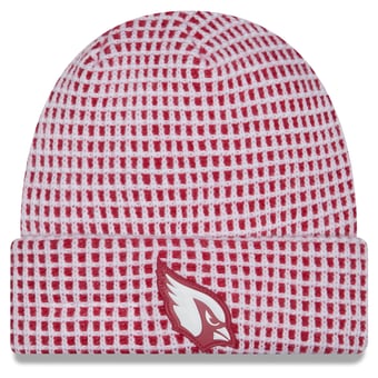 Men's New Era Cardinal Arizona Cardinals 2026 Sideline Cold Weather  Cuffed Knit Hat