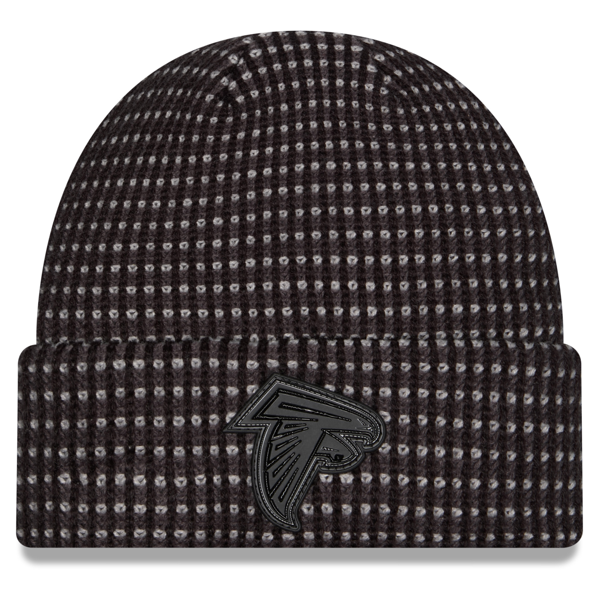 Men's New Era Black Atlanta Falcons 2026 Sideline Cold Weather Cuffed Knit Hat