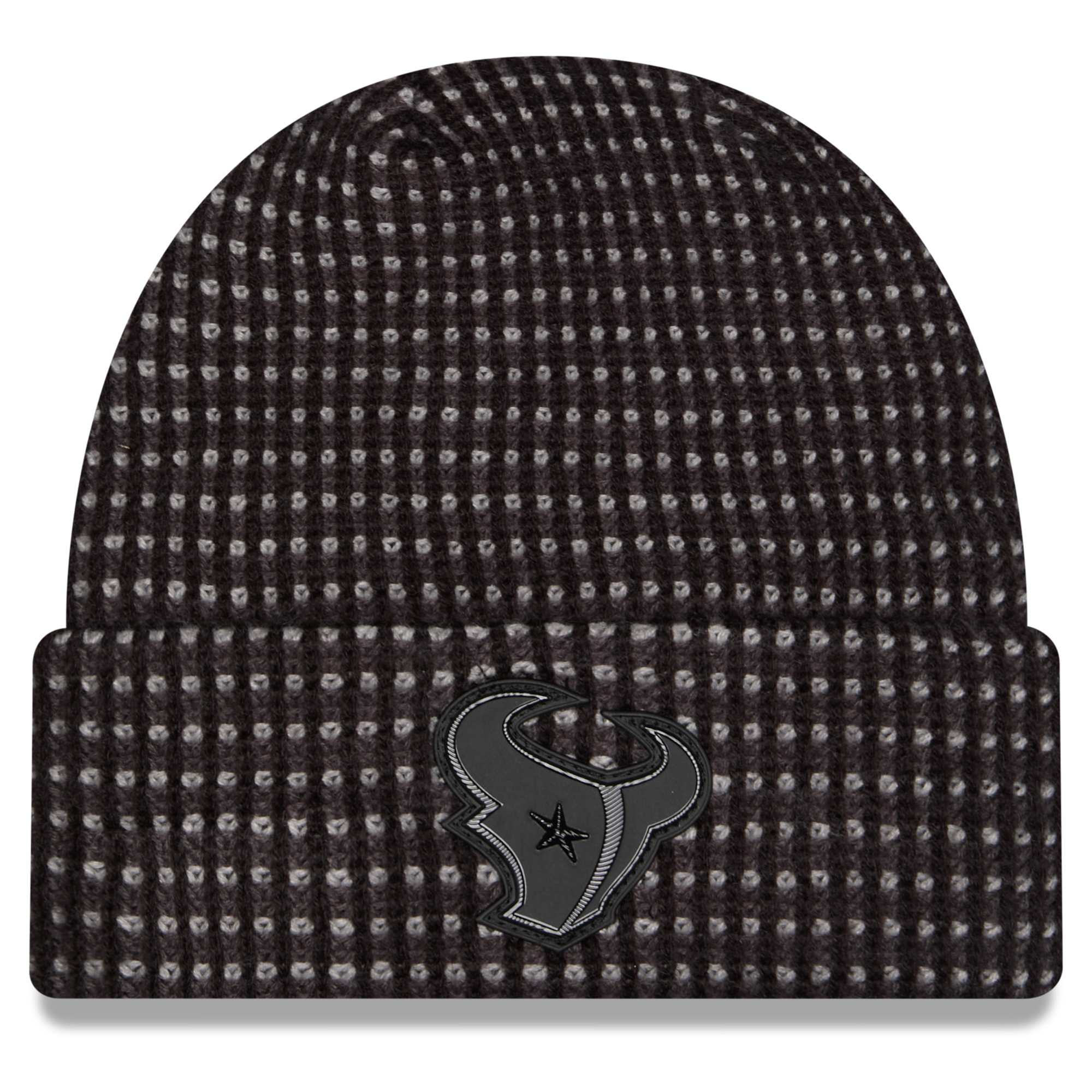 Men's New Era Black Houston Texans 2026 Sideline Cold Weather  Cuffed Knit Hat