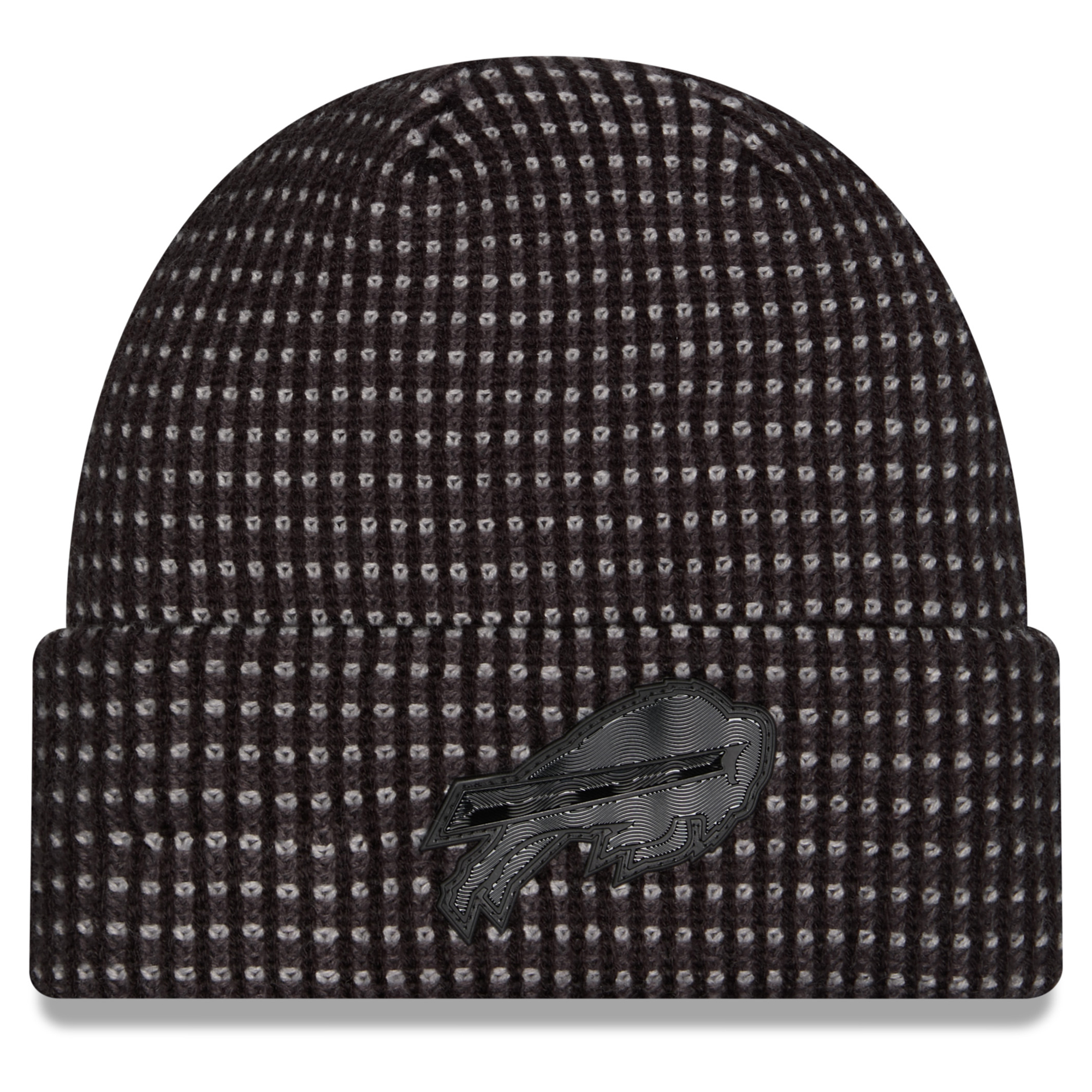Men's New Era Black Buffalo Bills 2026 Sideline Cold Weather  Cuffed Knit Hat
