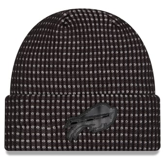 Men's New Era Black Buffalo Bills 2026 Sideline Cold Weather  Cuffed Knit Hat