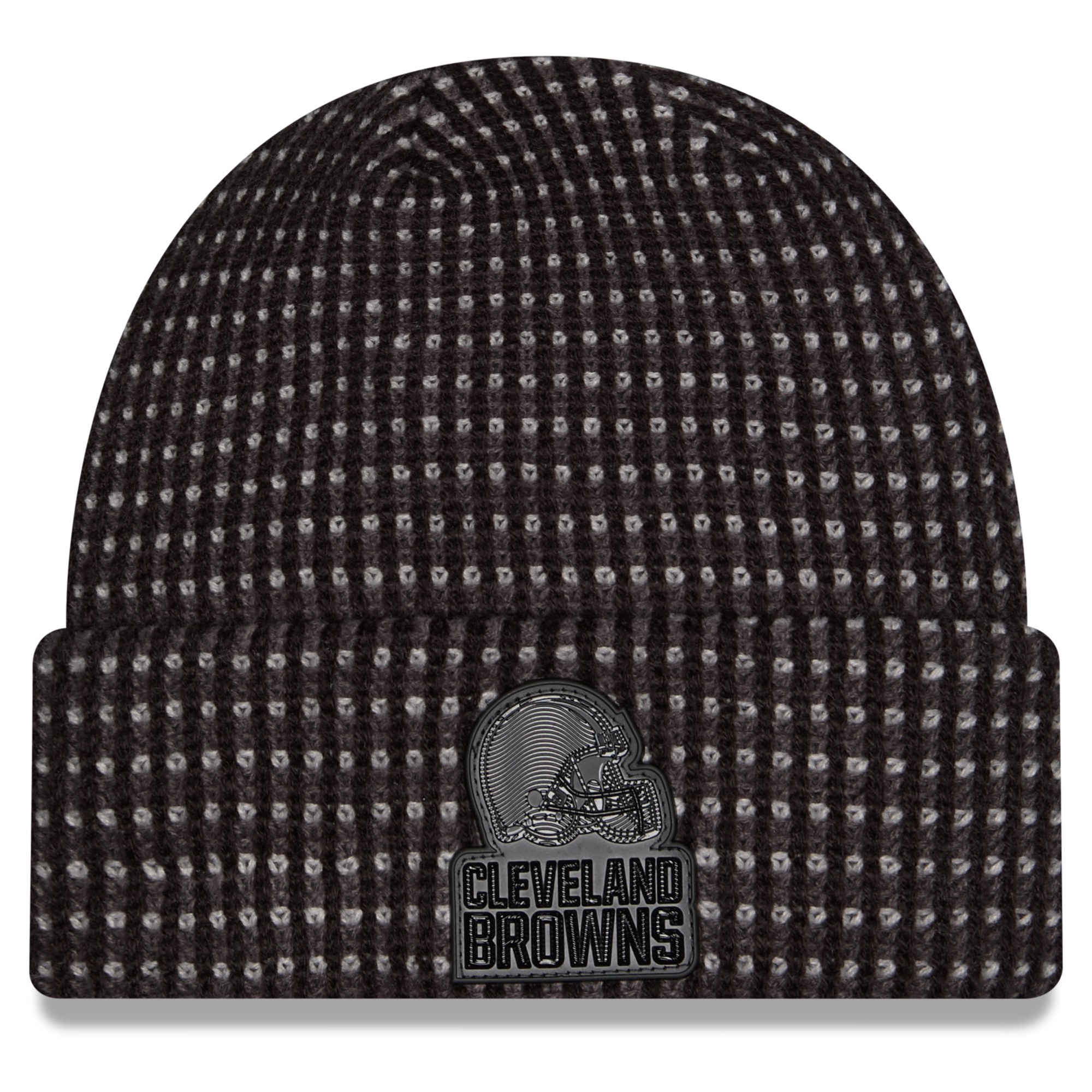 Men's New Era Black Cleveland Browns 2026 Sideline Cold Weather Cuffed Knit Hat