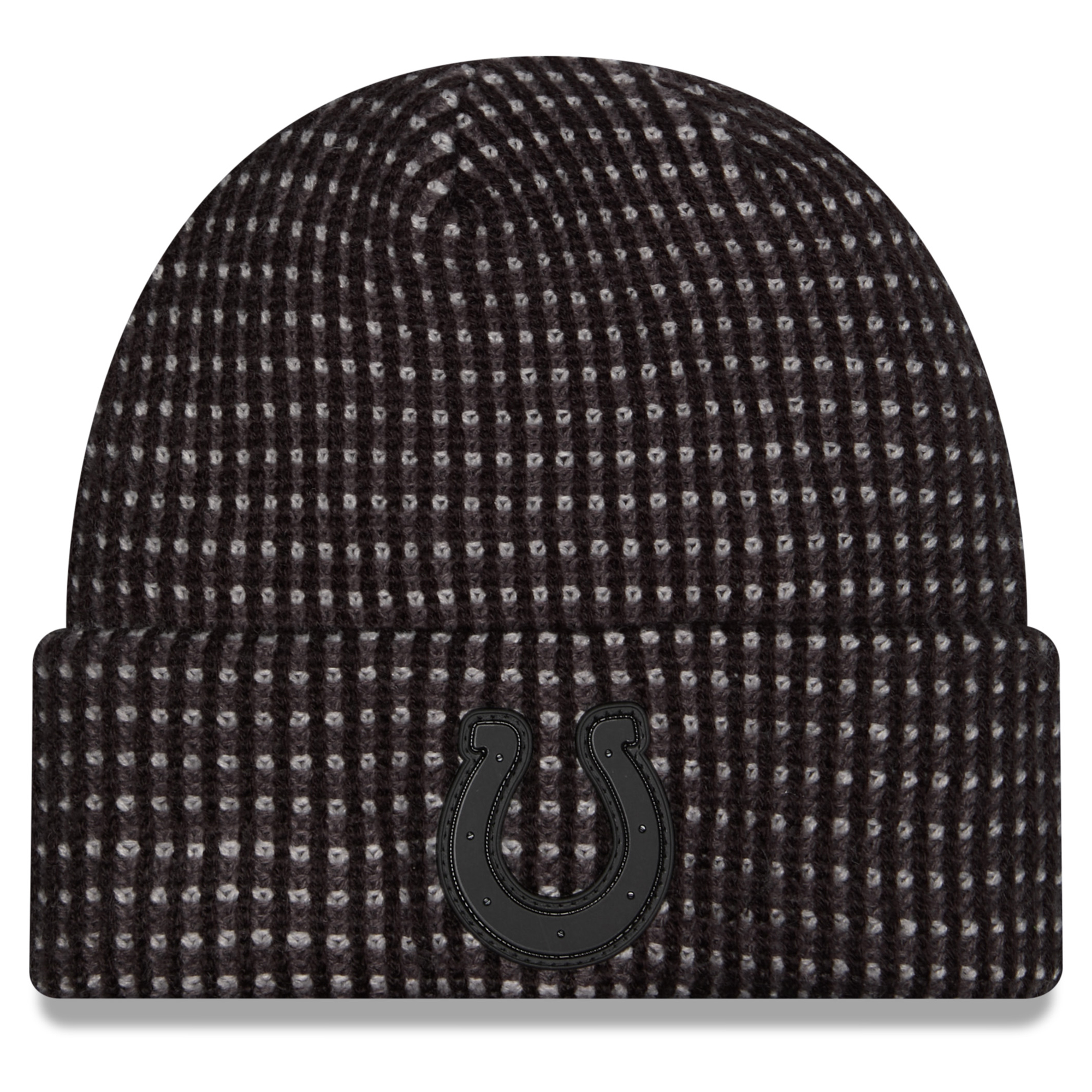 Men's New Era Black Indianapolis Colts 2026 Sideline Cold Weather  Cuffed Knit Hat