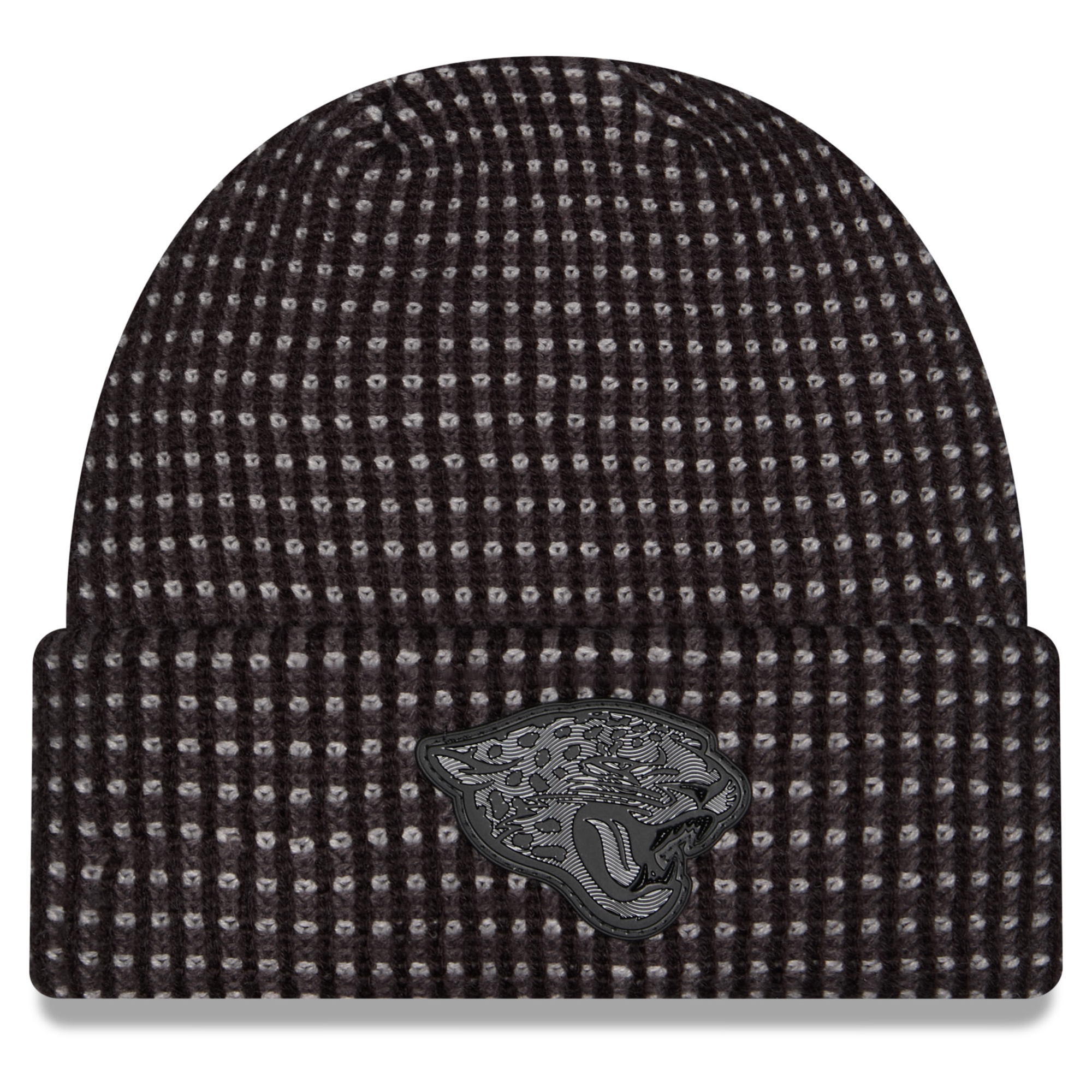 Men's New Era Black Jacksonville Jaguars 2026 Sideline Cold Weather Cuffed Knit Hat