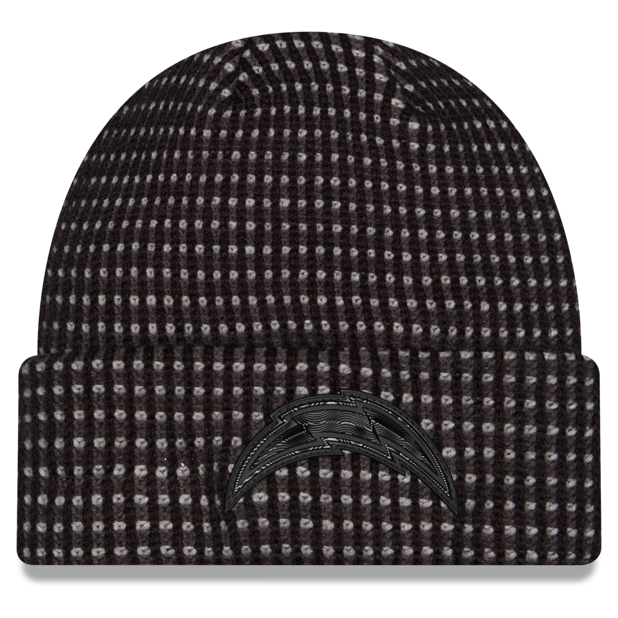 Men's New Era Black Los Angeles Chargers 2026 Sideline Cold Weather  Cuffed Knit Hat