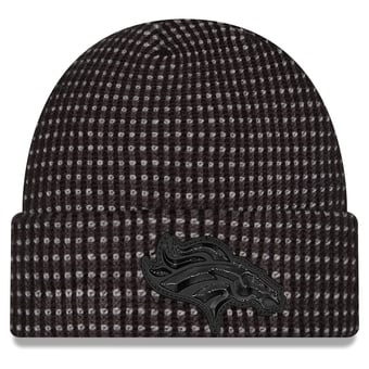 Men's New Era Black Denver Broncos 2026 Sideline Cold Weather  Cuffed Knit Hat