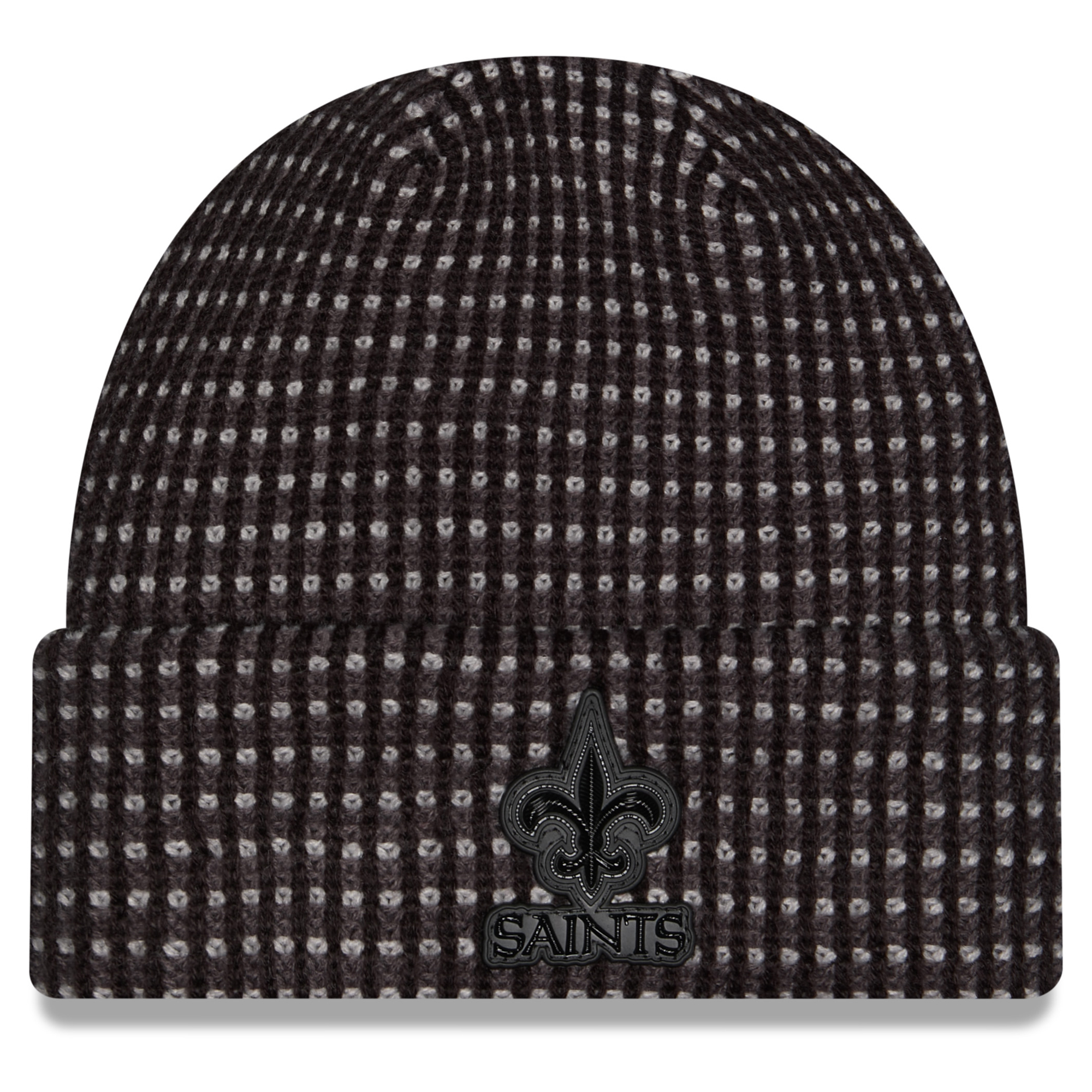 Men's New Era Black New Orleans Saints 2026 Sideline Cold Weather  Cuffed Knit Hat