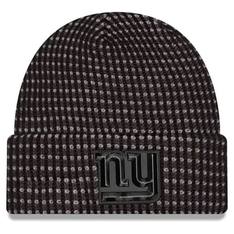 Men's New Era Black New York Giants 2026 Sideline Cold Weather  Cuffed Knit Hat