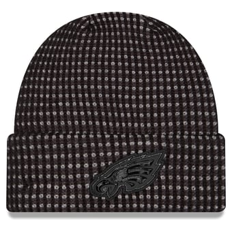 Men's New Era Black Philadelphia Eagles 2026 Sideline Cold Weather  Cuffed Knit Hat