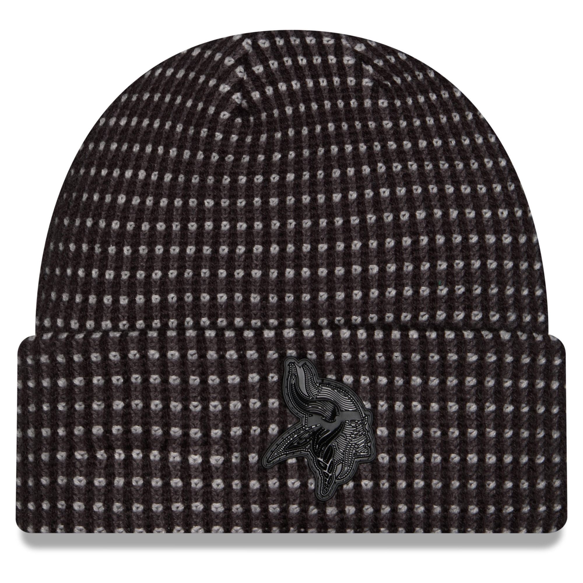 Men's New Era Black Minnesota Vikings 2026 Sideline Cold Weather  Cuffed Knit Hat