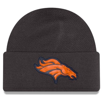 Men's New Era Charcoal Denver Broncos 2026 Sideline Cold Weather  Skully Knit Hat