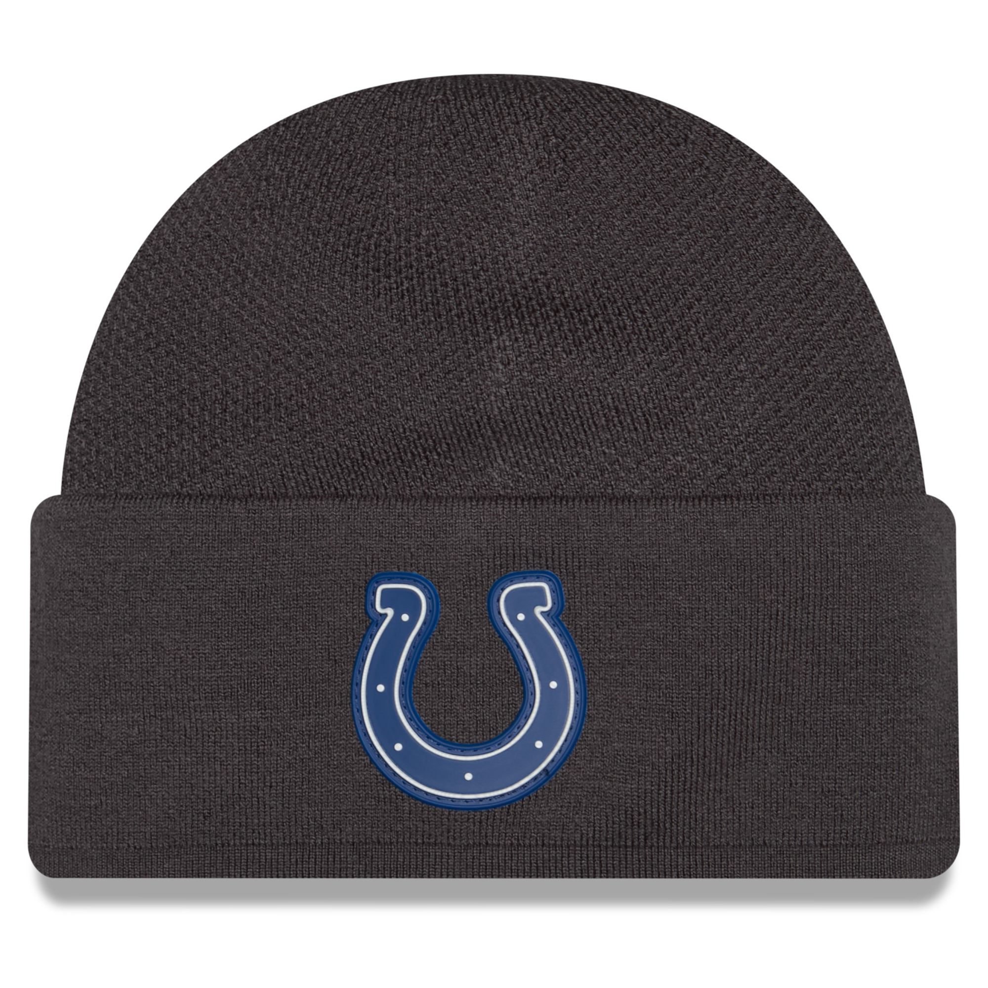Men's New Era Charcoal Indianapolis Colts 2026 Sideline Cold Weather Skully Knit Hat