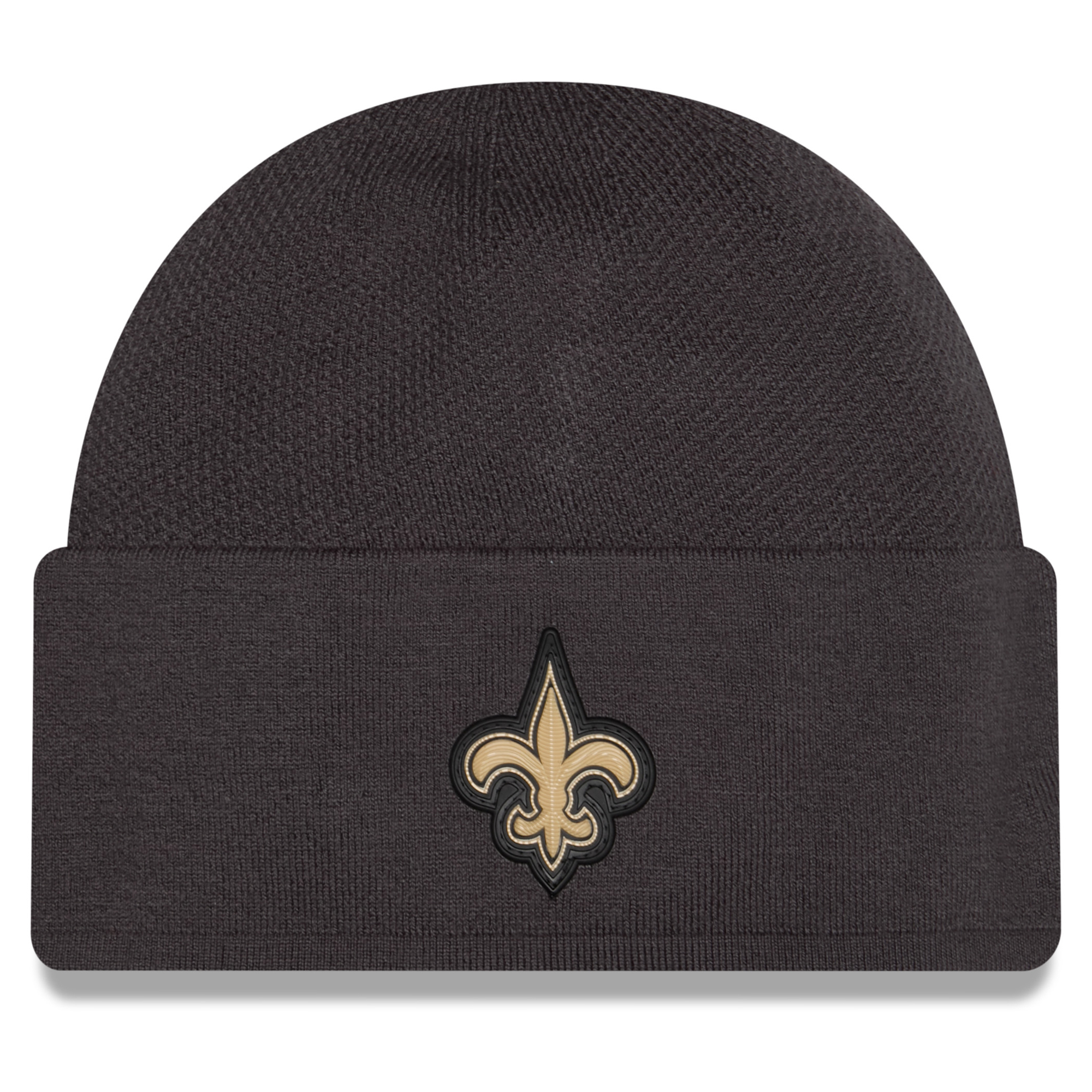 Men's New Era Charcoal New Orleans Saints 2026 Sideline Cold Weather Skully Knit Hat
