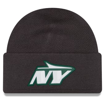 Men's New Era Charcoal New York Jets 2026 Sideline Cold Weather  Skully Knit Hat