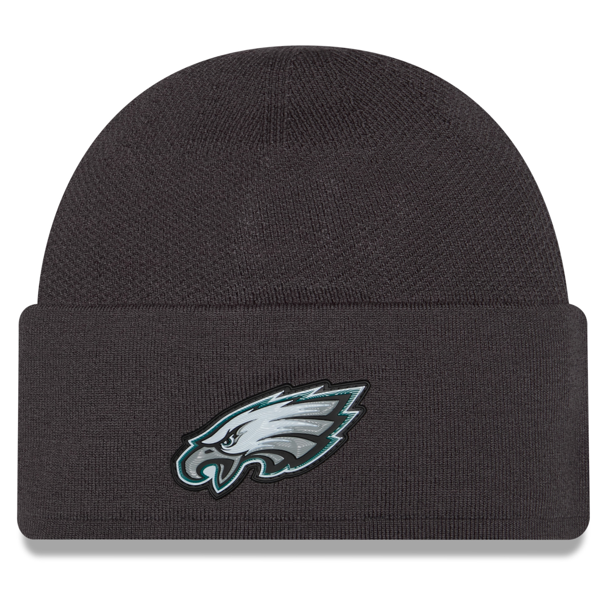 Men's New Era Charcoal Philadelphia Eagles 2026 Sideline Cold Weather  Skully Knit Hat