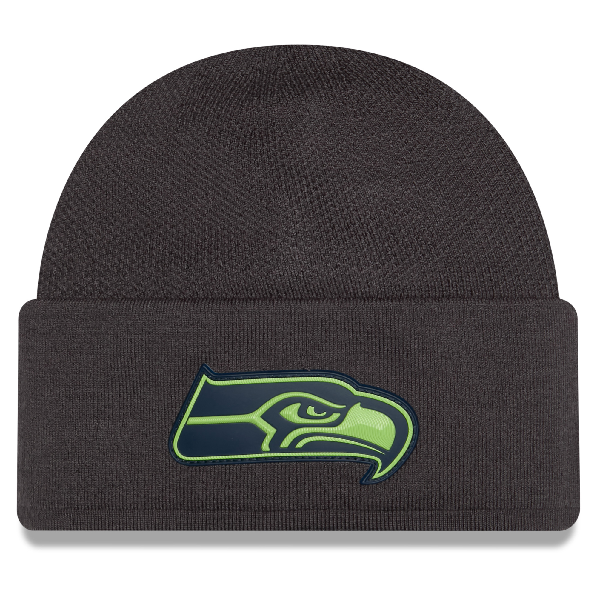 Men's New Era Charcoal Seattle Seahawks 2026 Sideline Cold Weather  Skully Knit Hat
