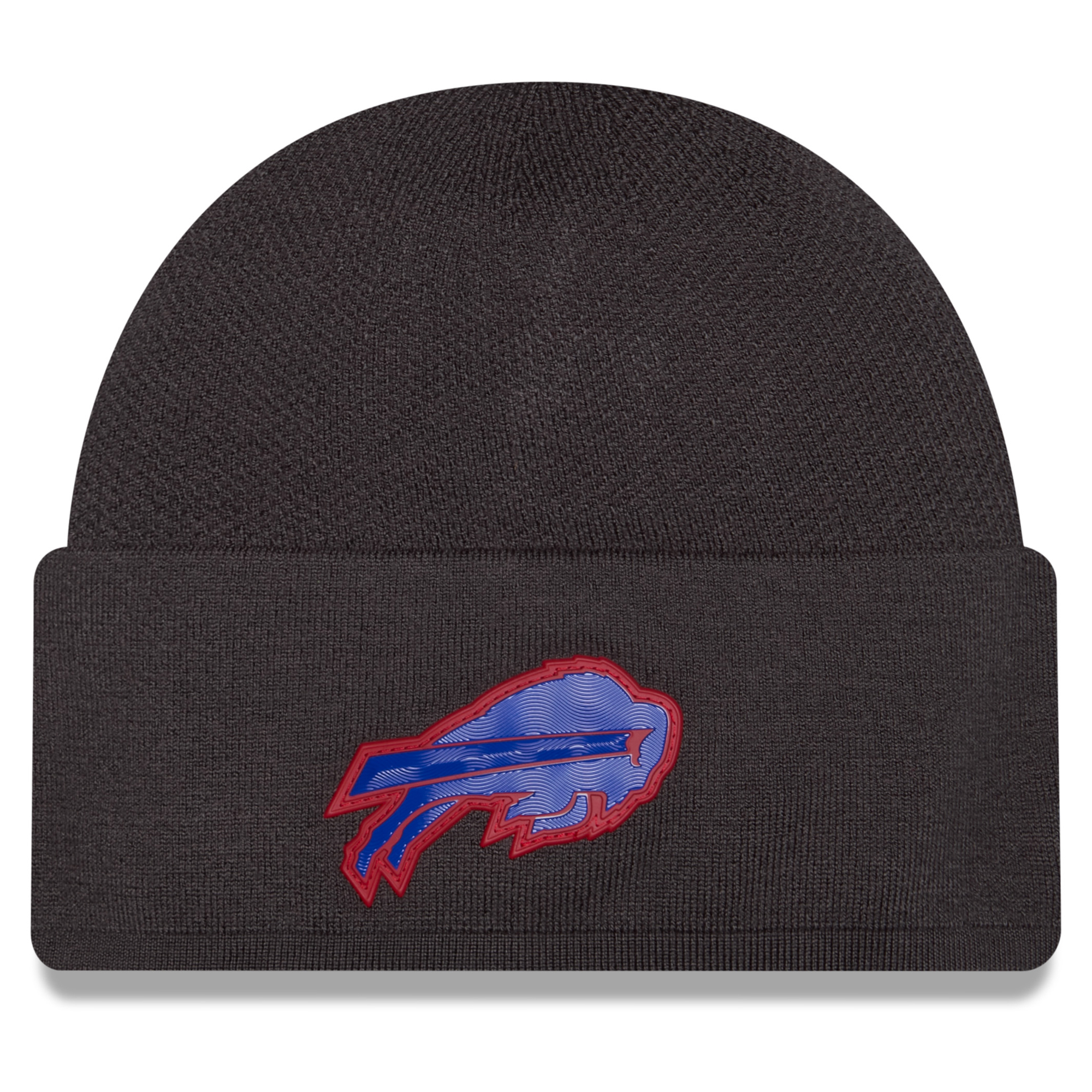 Men's New Era Charcoal Buffalo Bills 2026 Sideline Cold Weather Skully Knit Hat