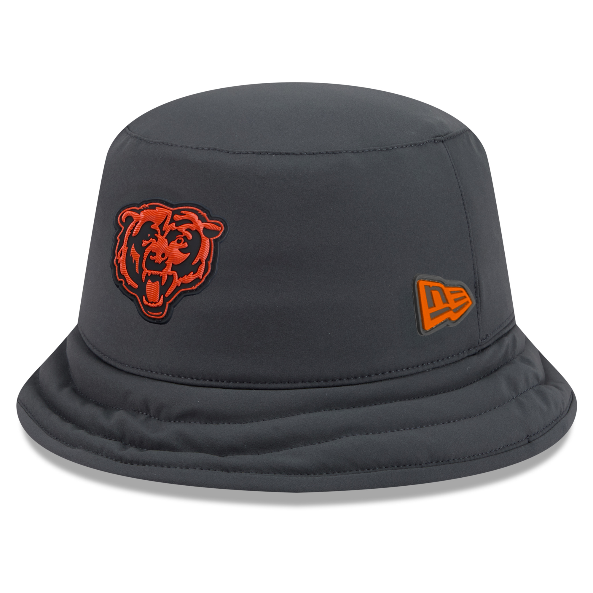 Men's New Era Charcoal Chicago Bears 2026 Sideline Cold Weather Bucket Hat
