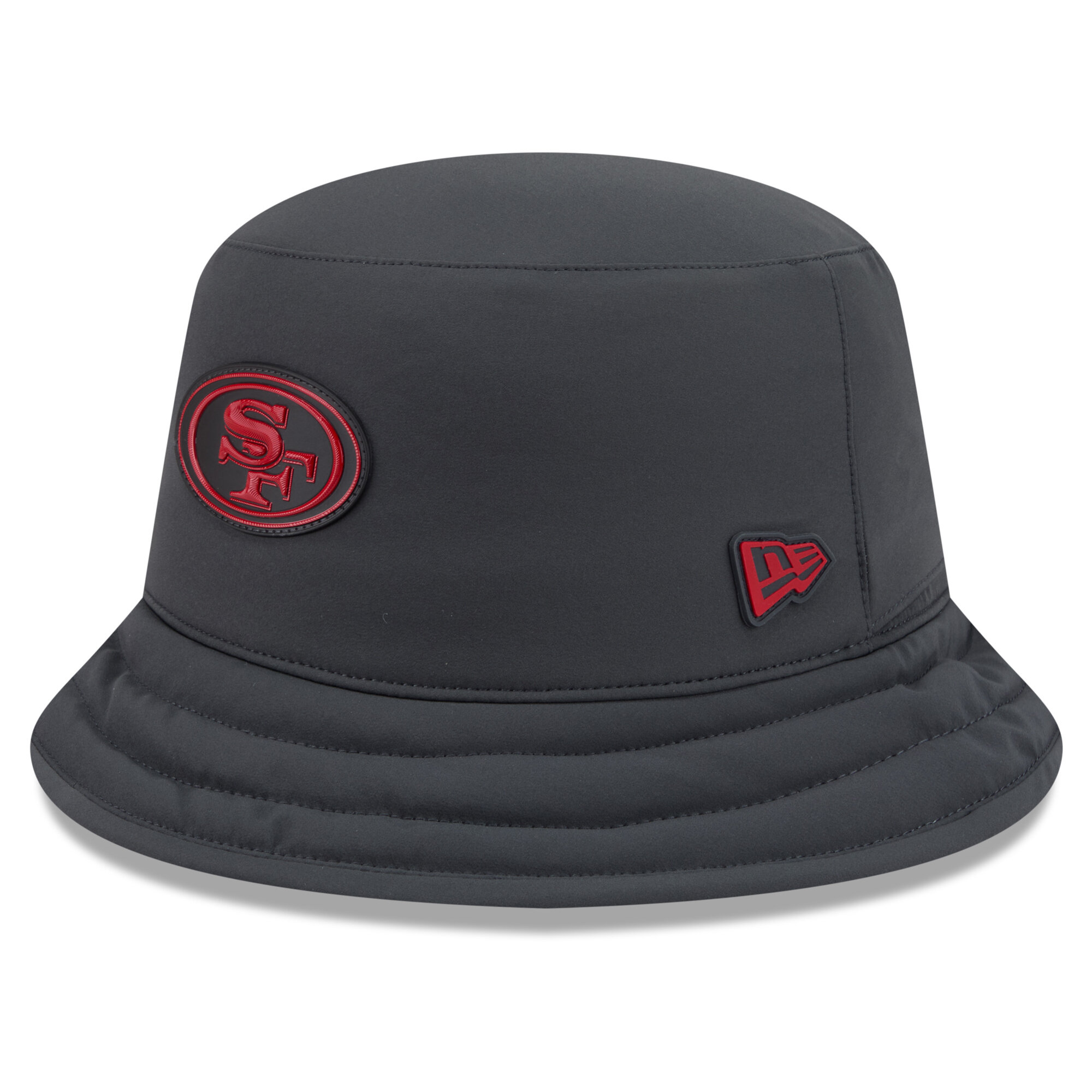 Men's New Era Charcoal San Francisco 49ers 2026 Sideline Cold Weather Bucket Hat