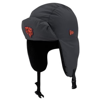 Men's New Era Charcoal Chicago Bears 2026 Sideline Cold Weather  Trapper Hat
